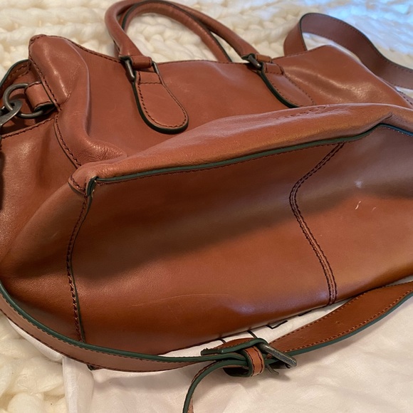 Liebeskind Berlin Milena Glossy Handbag in Sand - Picture 9 of 15